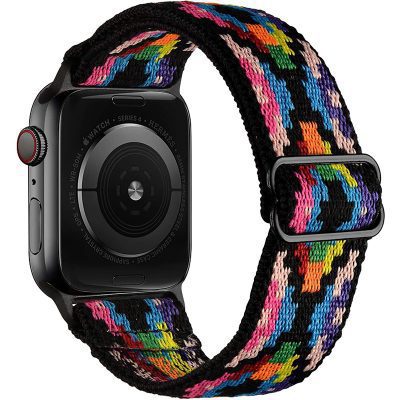 Scrunchie Szíj Apple Watch 45/44/42/Ultra Bohemia Color