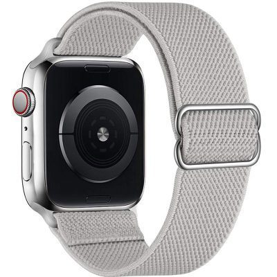 Scrunchie Szíj Apple Watch 45/44/42/Ultra Light Fehér