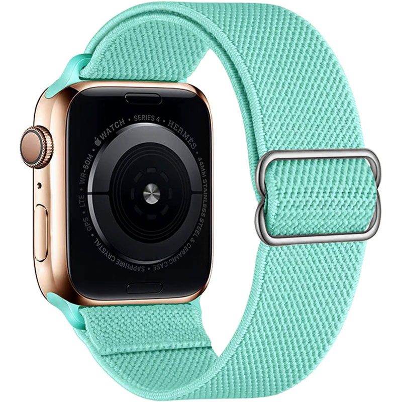 Scrunchie Szíj Apple Watch 45/44/42/Ultra Mint Zöld