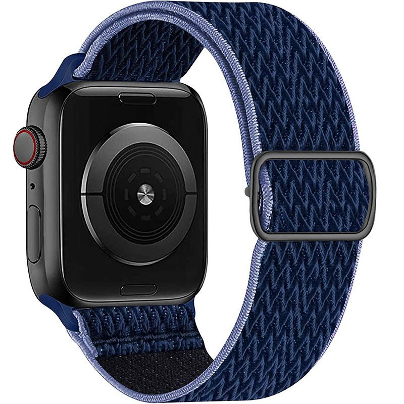 Scrunchie Szíj Apple Watch 45/44/42/Ultra New Midnight Kék