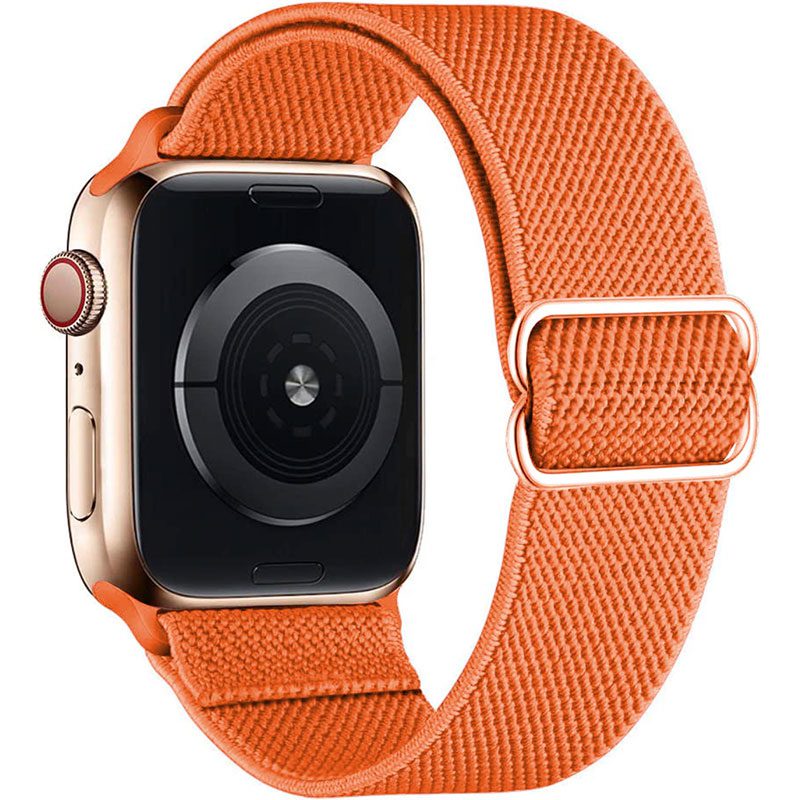 Scrunchie Szíj Apple Watch 45/44/42/Ultra Orange