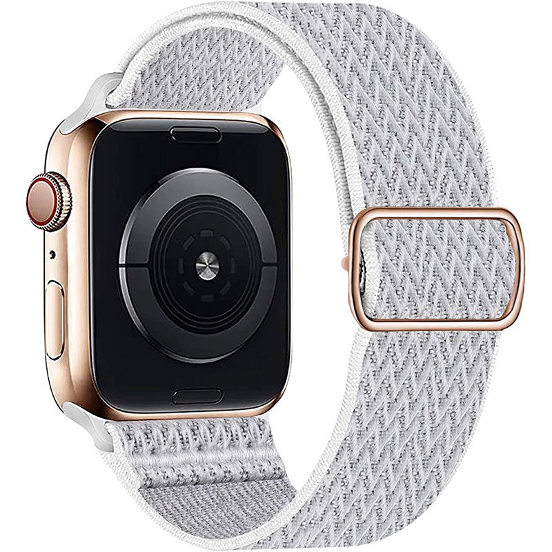 Scrunchie Szíj Apple Watch 45/44/42/Ultra Pearl
