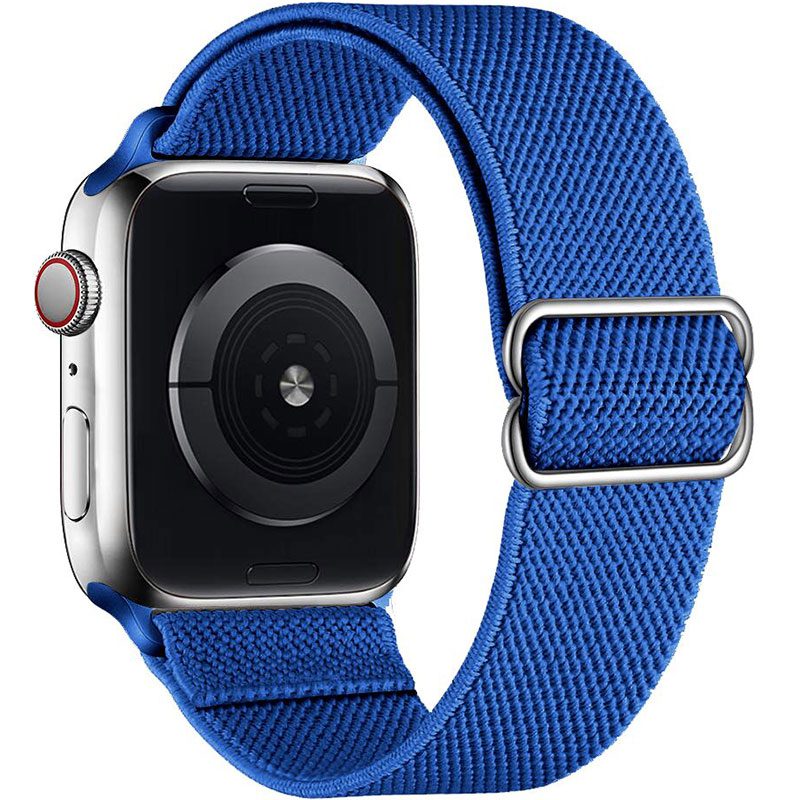 Scrunchie Szíj Apple Watch 45/44/42/Ultra Royal Kék