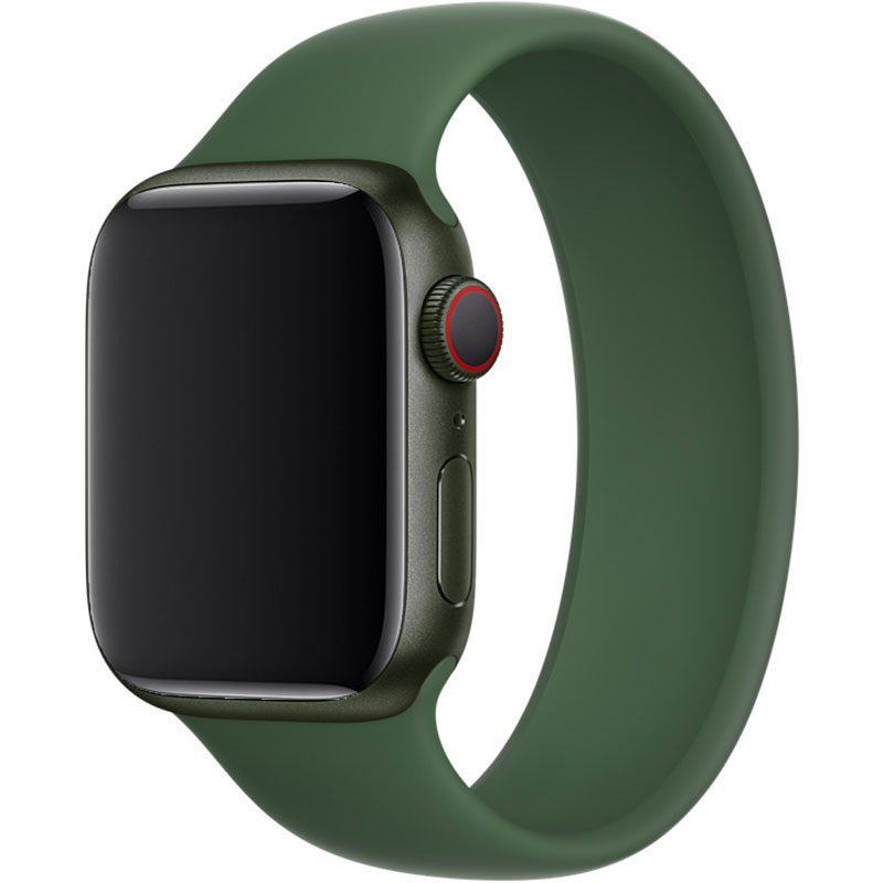 Silicone Solo Loop Szíj Apple Watch 41/40/38mm Clover