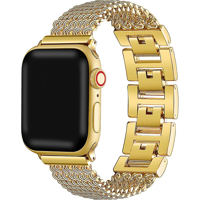 Dress Szíj Apple Watch 45/44/42/Ultra Arany