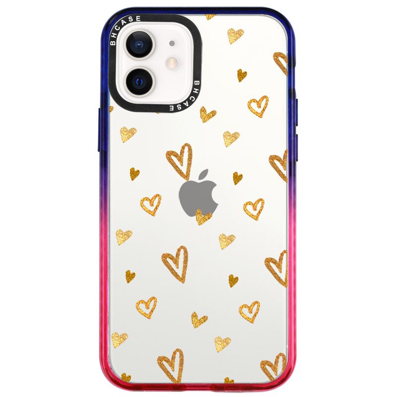 Golden Hearts iPhone 12 Mini Tok