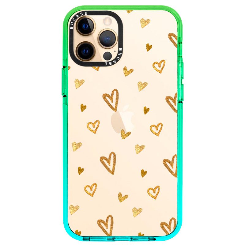 Golden Hearts iPhone 12 Pro Max Tok