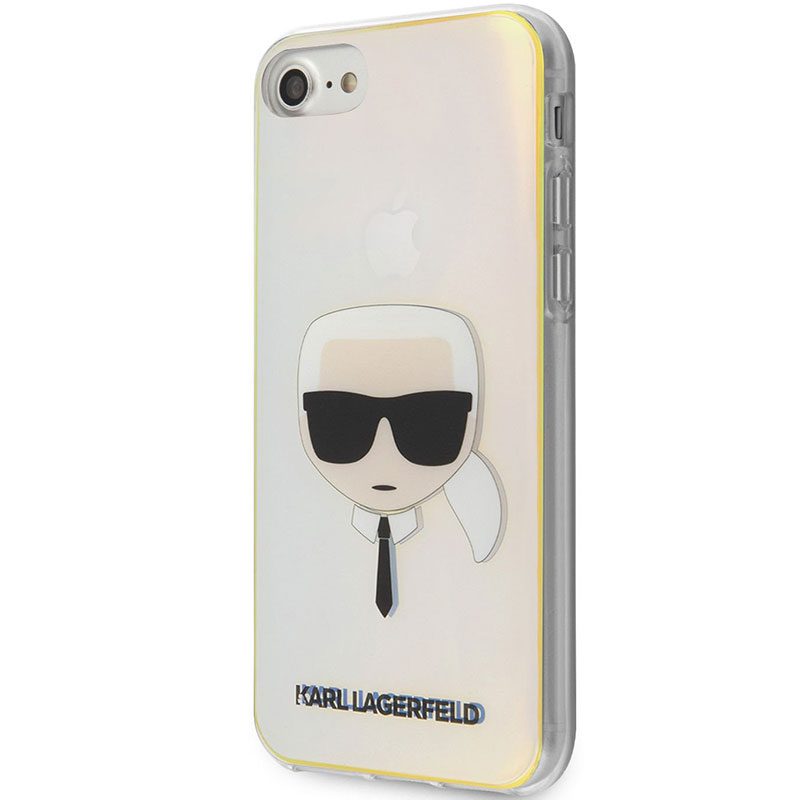 Karl Lagerfeld PC/TPU Head Iridescent iPhone 8/7/SE 2020/SE 2022 Tok