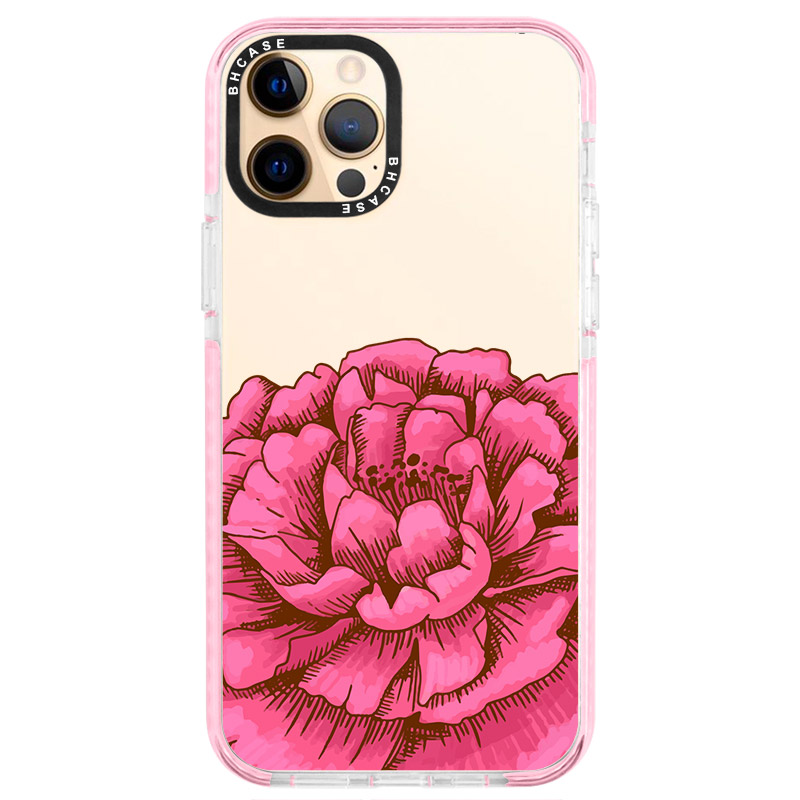 Peony Rózsaszín iPhone 12 Pro Max Tok