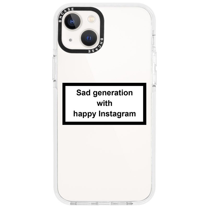 Sad Generation With Happy Instagram iPhone 14 Tok