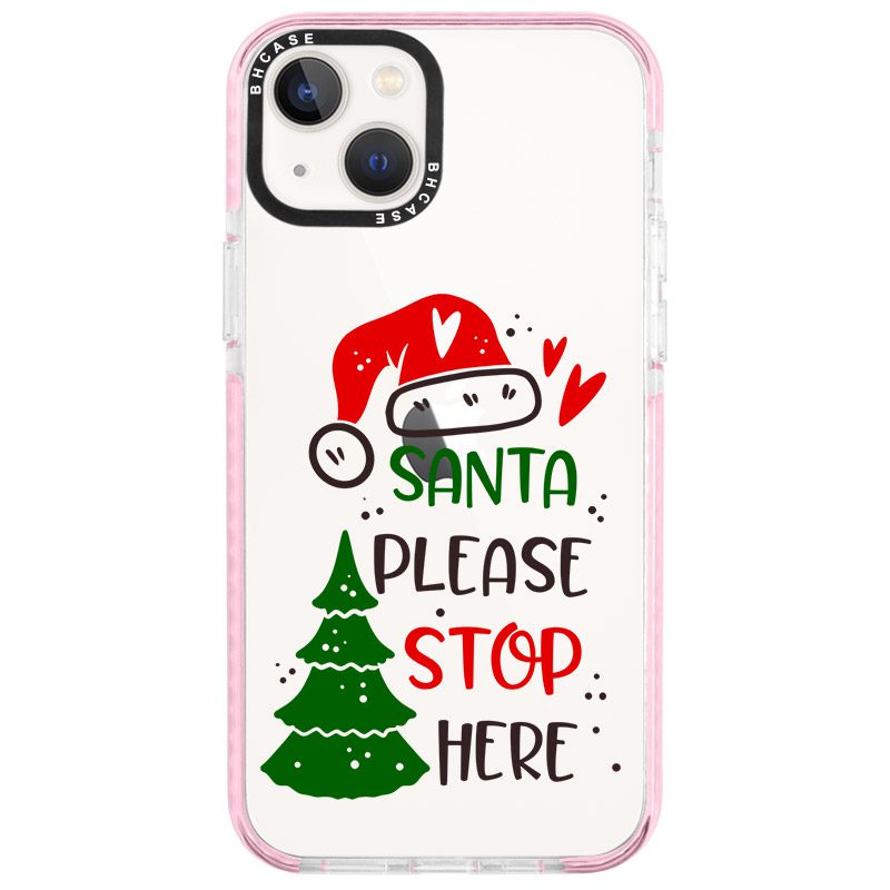 Santa Please Stop Here iPhone 14 Tok