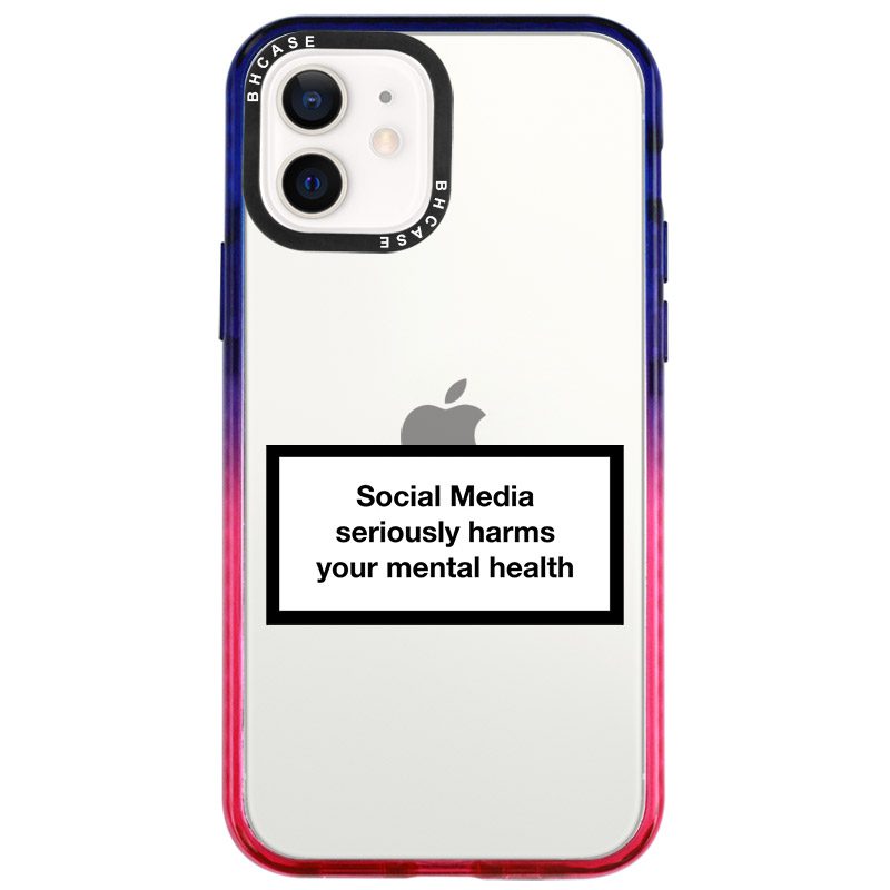 Social Media Seriously Harms Our Mental Health iPhone 12 Mini Tok