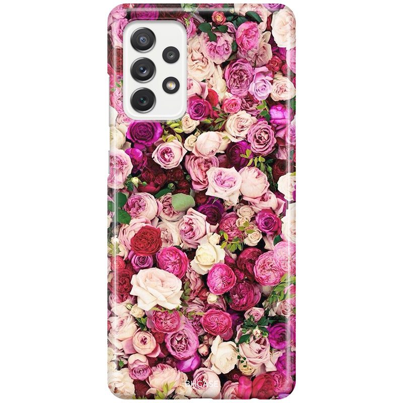 Roses Rózsaszín Samsung A52 Tok