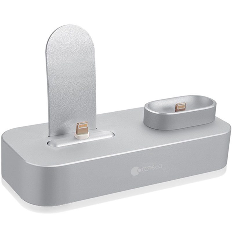 COTEetCI Charging Station 2in1 Silver