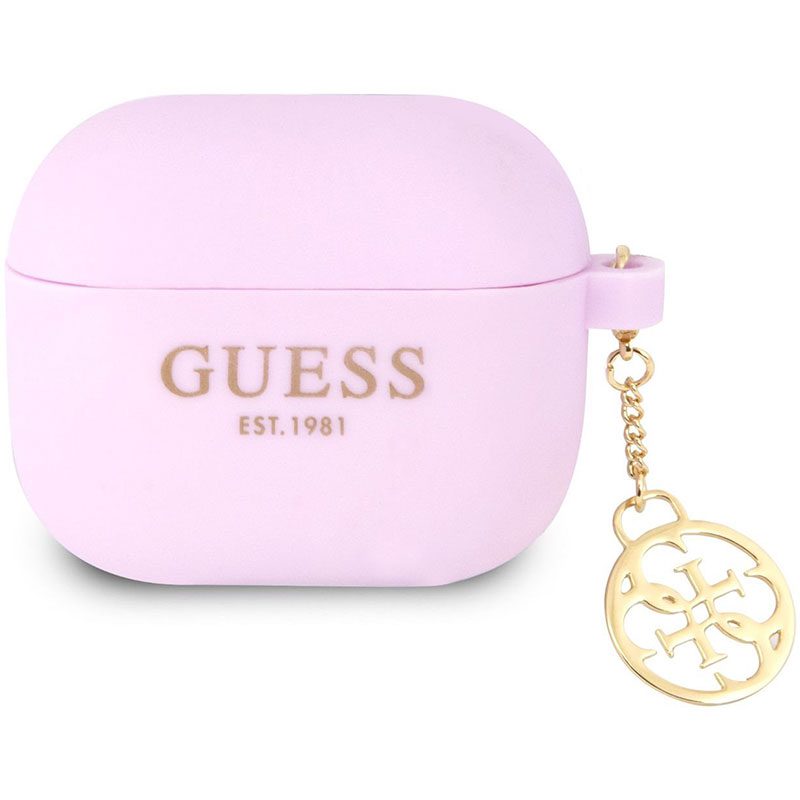 Guess 4G Charms Silicone Lila AirPods 3 Tok