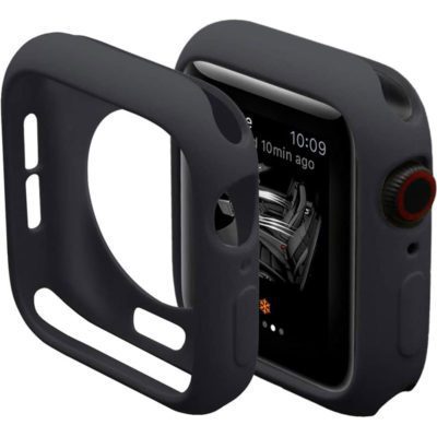 Soft Silicone Tok for Apple Watch Black