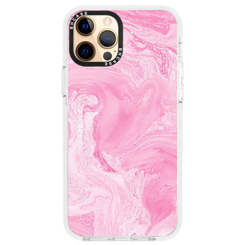 Márvány Rózsaszín iPhone 12 Pro Max Tok