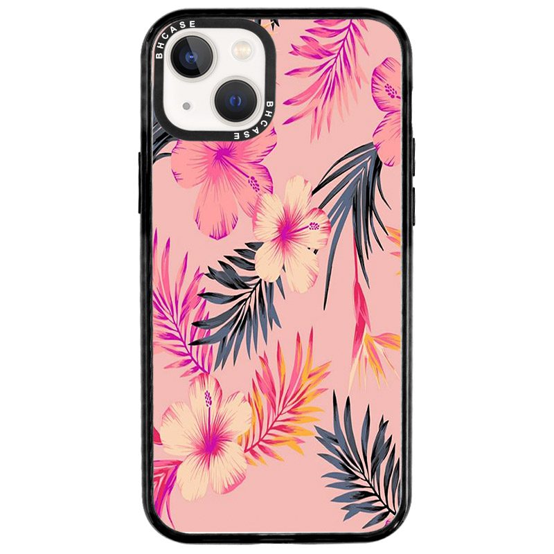 Tropical Rózsaszín iPhone 14 Tok