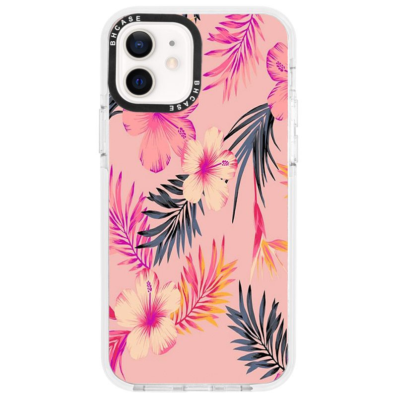 Tropical Rózsaszín iPhone 12/12 Pro Tok