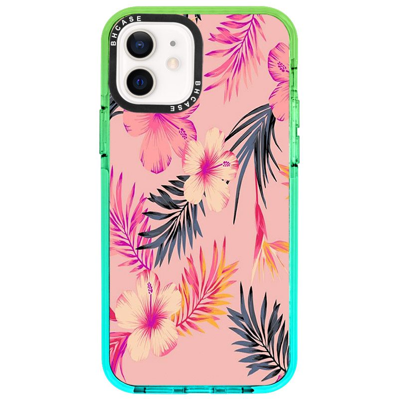 Tropical Rózsaszín iPhone 12 Mini Tok
