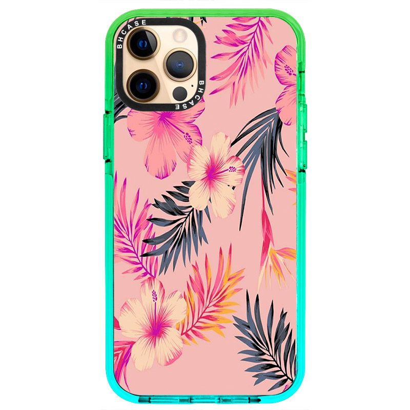 Tropical Rózsaszín iPhone 12 Pro Max Tok