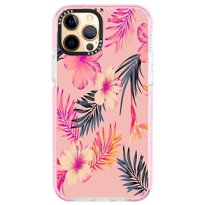 Tropical Rózsaszín iPhone 12 Pro Max Tok