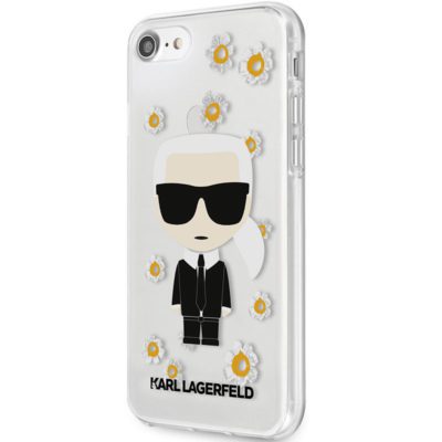 Karl Lagerfeld Ikonik Flower Transparent iPhone 8/7/SE 2020/SE 2022 Tok