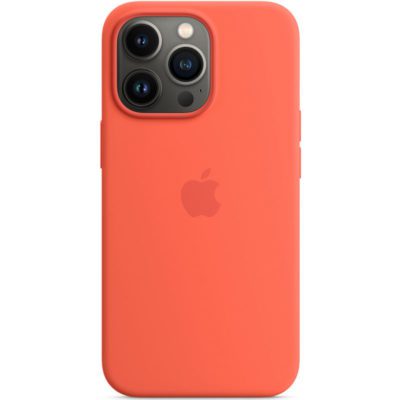 Apple Nectarine Silicone Magsafe kompatibilis iPhone 13 Pro Max Tok