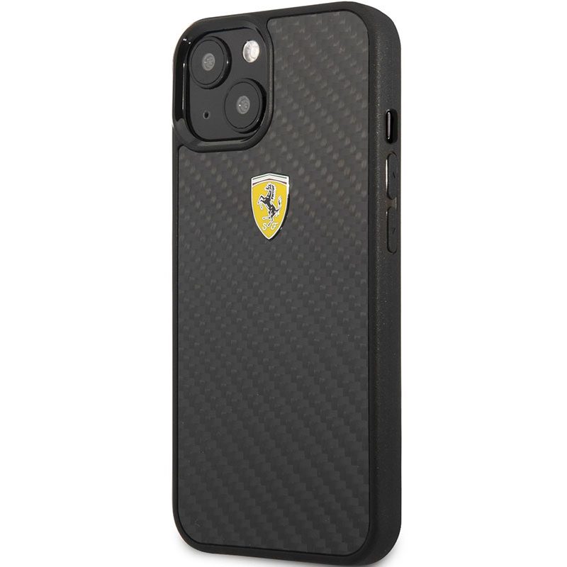 Ferrari Real Carbon Fekete iPhone 13 Tok
