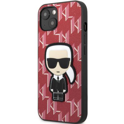 Karl Lagerfeld Monogram Ikonik Piros iPhone 13 Tok