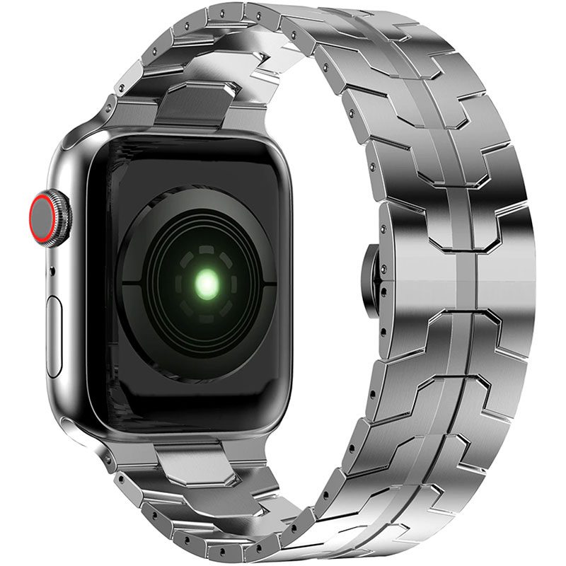 Trinidad Stainless Steel Szíj Apple Watch 41/40/38mm Silver