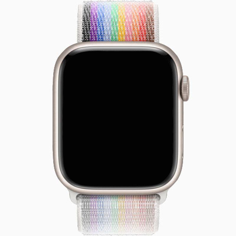Nylon Szíj Apple Watch 45/44/42/Ultra Pride Edition