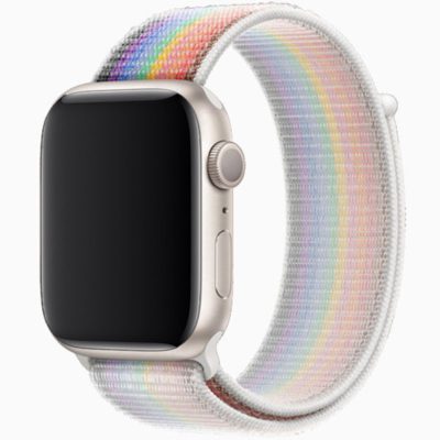 Nylon Szíj Apple Watch 45/44/42/Ultra Pride Edition