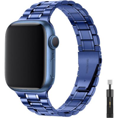 Premium Metal Szíj Apple Watch 41/40/38mm Kék