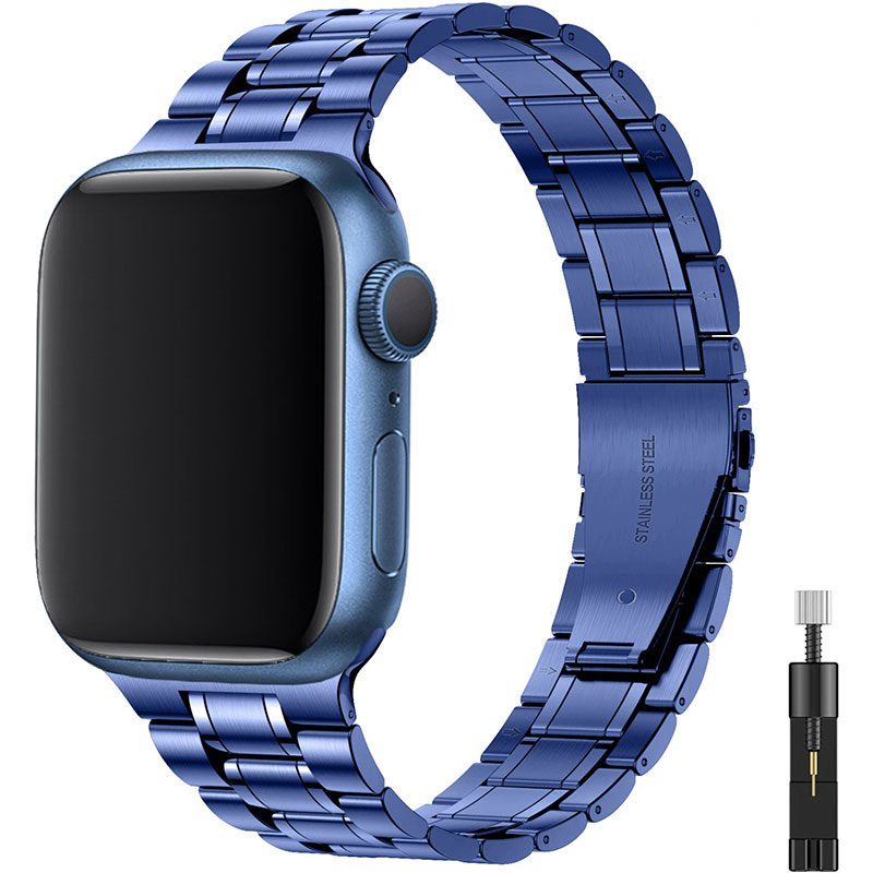 Premium Metal Szíj Apple Watch 41/40/38mm Kék