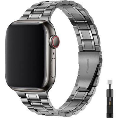 Premium Metal Szíj Apple Watch 41/40/38mm Gray