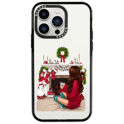 Christmas Day Brown Hair iPhone 14 Pro Tok