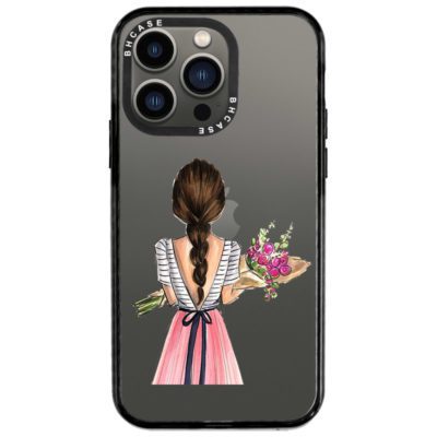Floral Girl iPhone 14 Pro Tok