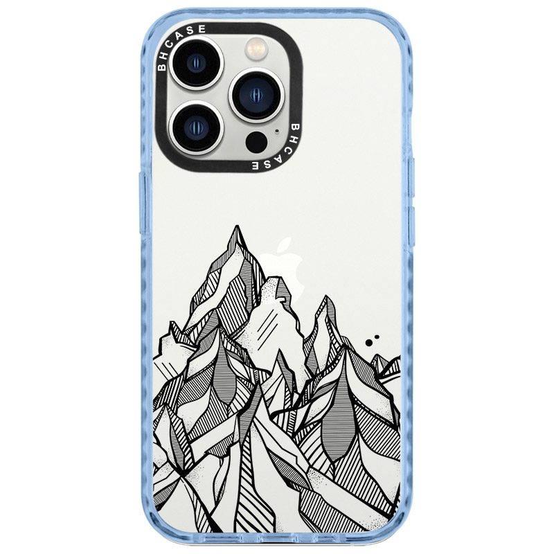 Mountains Geometric iPhone 14 Pro Tok