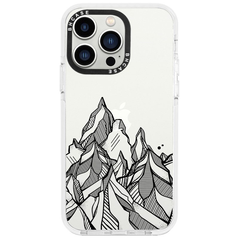 Mountains Geometric iPhone 14 Pro Tok