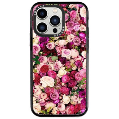 Roses Rózsaszín iPhone 14 Pro Tok
