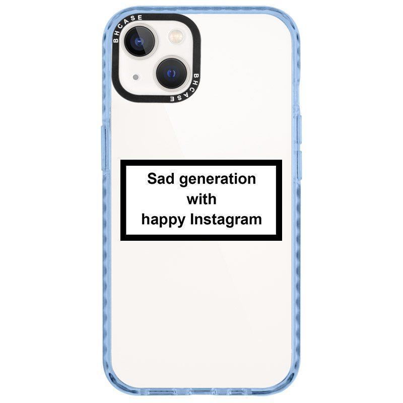 Sad Generation With Happy Instagram iPhone 14 Tok