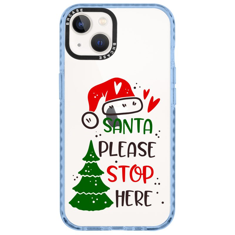 Santa Please Stop Here iPhone 14 Tok