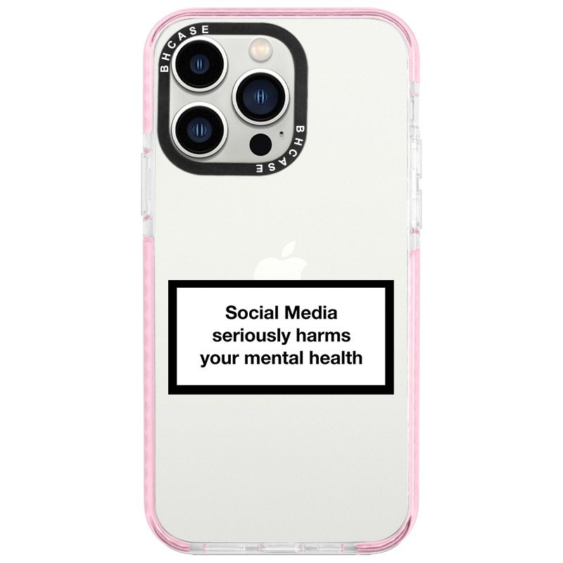 Social Media Seriously Harms Our Mental Health iPhone 14 Pro Tok