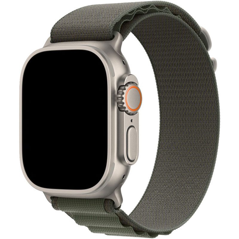 Alpina Szíj Apple Watch 45/44/42/Ultra Khaki