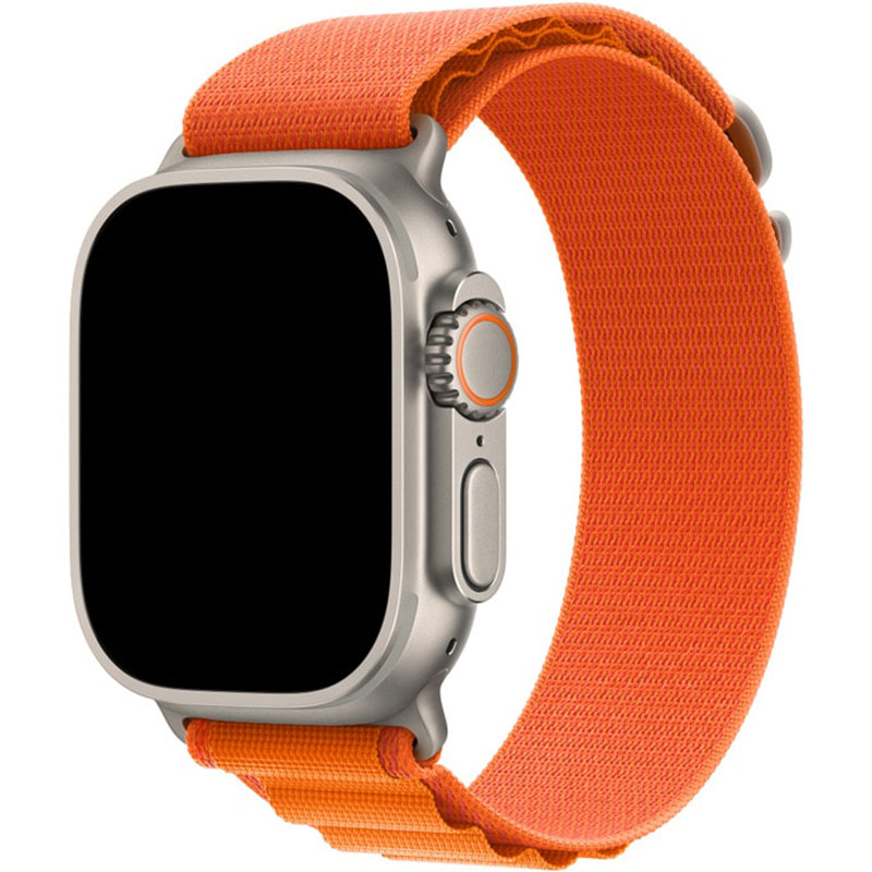 Alpina Szíj Apple Watch 45/44/42/Ultra Orange