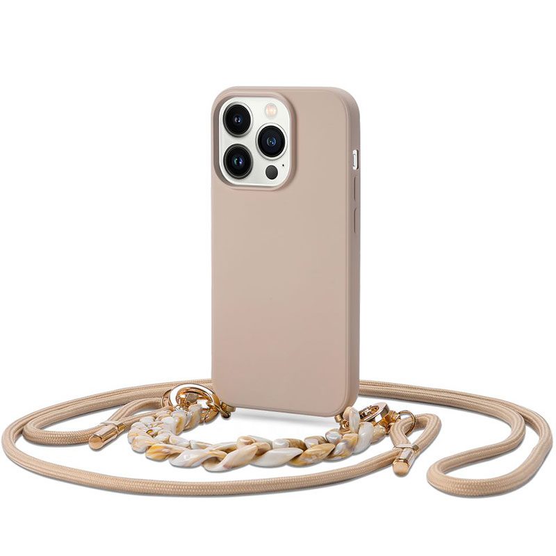 Tech-Protect Icon Chain Beige iPhone 14 Pro Max Tok