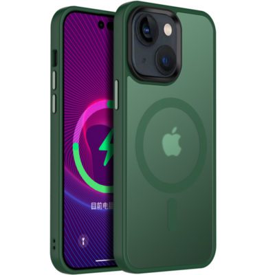 Frosted Magsafe BHcase Cangling Green iPhone 13 Tok