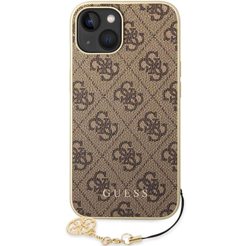 Guess 4G Charms Brown iPhone 14 Tok