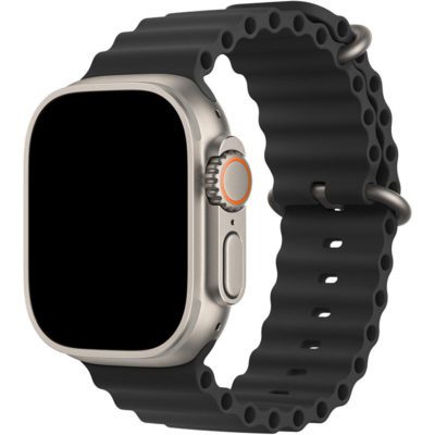 Ocean Szíj Apple Watch 45/44/42/Ultra Black